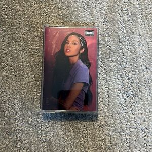 olivia rodrigo black SOUR cassette